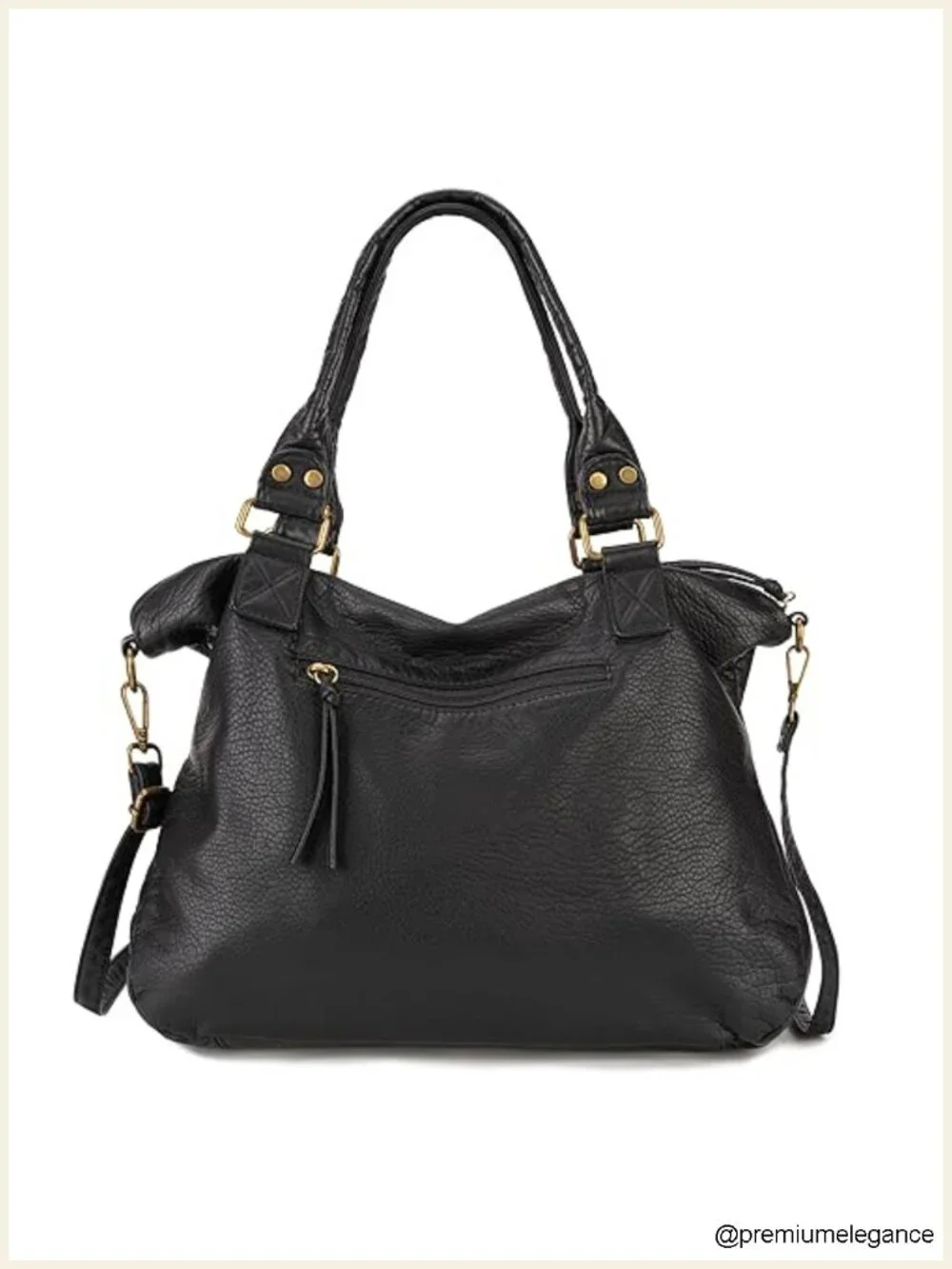 Y2K Hobo Bag Faux Leather Crossbody Purse
